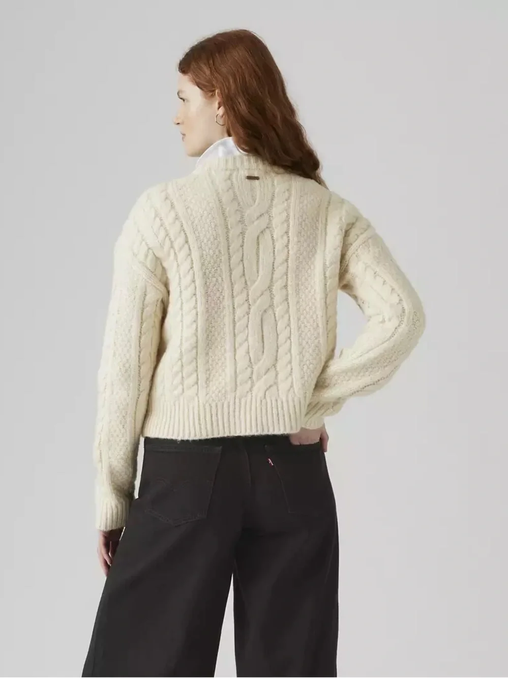 Levi’s Ines Cable Sweater - Picture 3 of 5